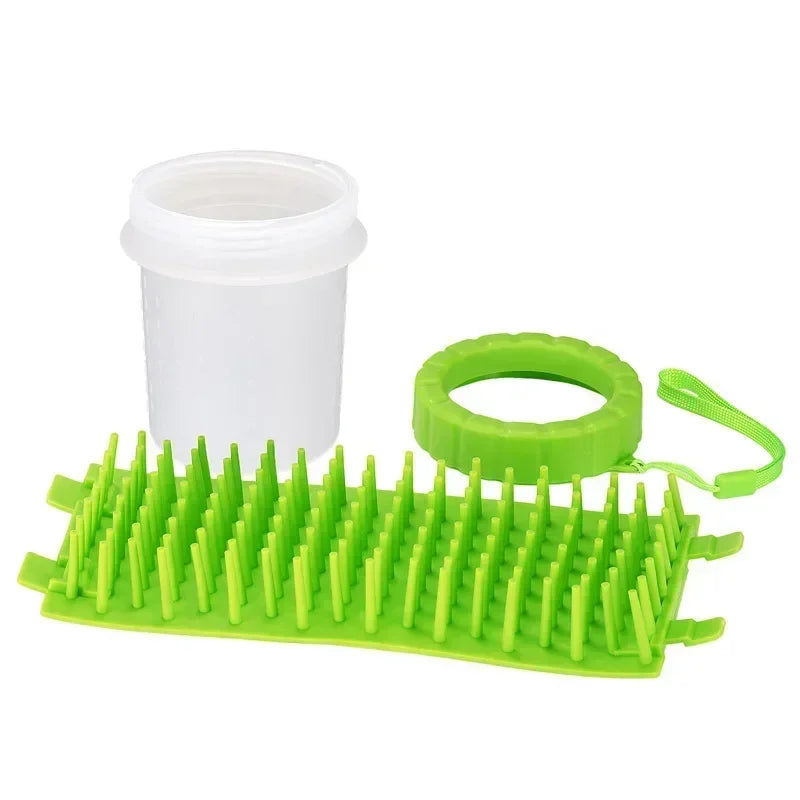 Non Wiping Portable Pet Foot Wash Cup, Dog Bath, Pet Cleaning, Automatic Foot Washing, Cat Dirty Paw Cleaning, Paw Wash Cup