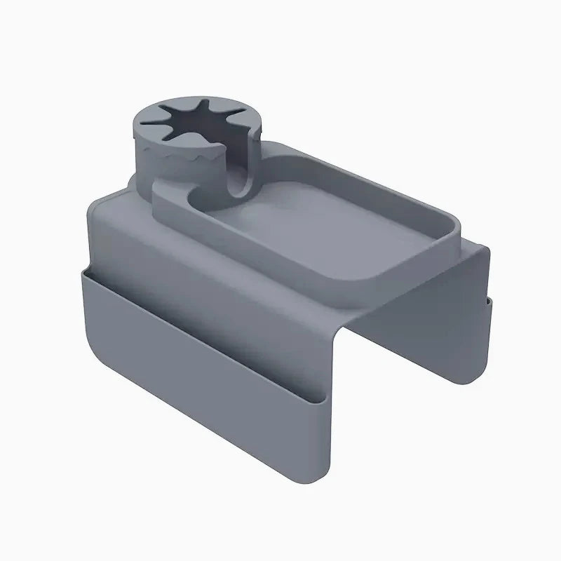 Silicone Coaster Sofa Cup Holder Tray Sofa Armrest Storage Box with Accessories Side Pocket for Remote Control and Beverage