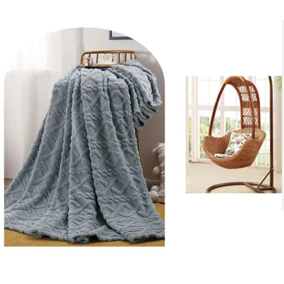Throw Blanket for Couch Flannel Fleece Throw Blanket Machine Washable 70 * 100Cm Bed Blanket Warm Plush Blanket for Bedroom