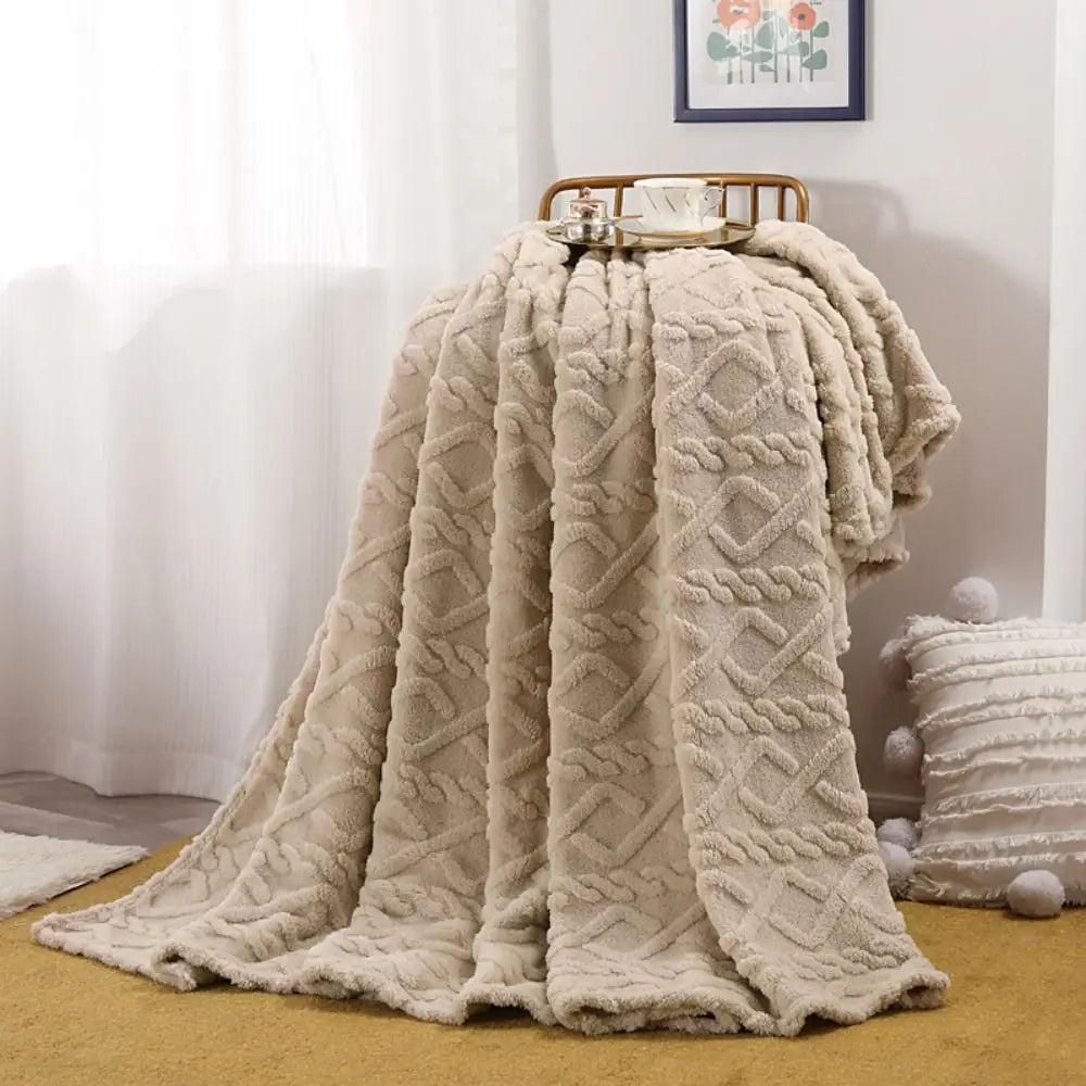 Throw Blanket for Couch Flannel Fleece Throw Blanket Machine Washable 70 * 100Cm Bed Blanket Warm Plush Blanket for Bedroom