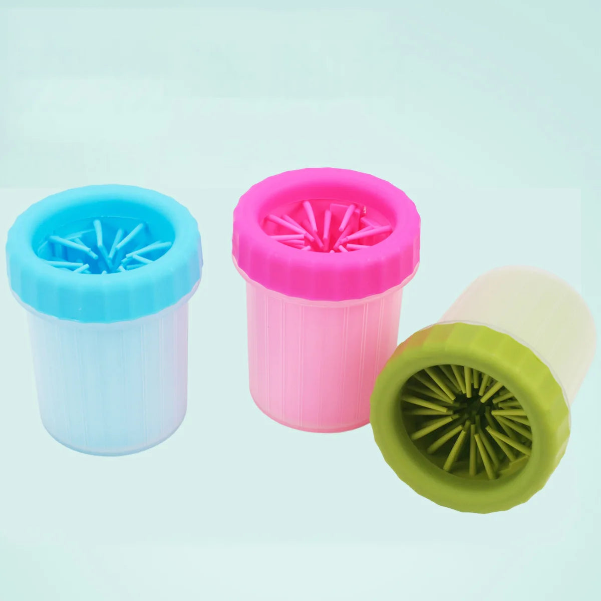 Non Wiping Portable Pet Foot Wash Cup, Dog Bath, Pet Cleaning, Automatic Foot Washing, Cat Dirty Paw Cleaning, Paw Wash Cup