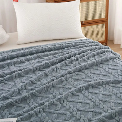 Throw Blanket for Couch Flannel Fleece Throw Blanket Machine Washable 70 * 100Cm Bed Blanket Warm Plush Blanket for Bedroom