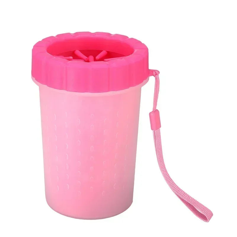 Non Wiping Portable Pet Foot Wash Cup, Dog Bath, Pet Cleaning, Automatic Foot Washing, Cat Dirty Paw Cleaning, Paw Wash Cup
